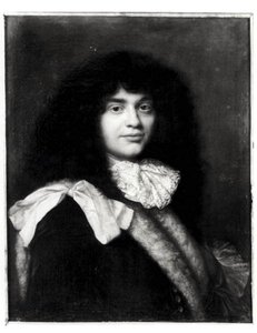 Gentleman avec une tresse jaune - French School